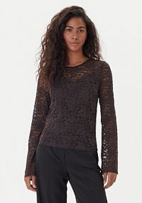 Bluzka Vero Moda brązowa damska 