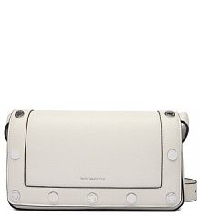 Torebka listonoszka KARL LAGERFELD biała 