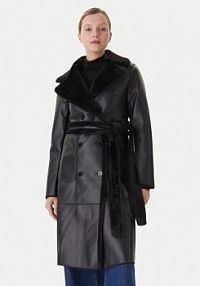 Płaszcz LOLA CASADEMUNT czarny damski Zimowy