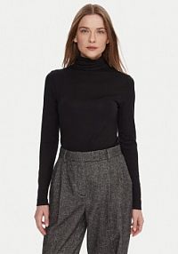 Bluzka United Colors Of Benetton czarna damska Golf