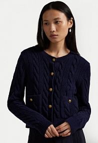 Kardigan Polo Ralph Lauren granatowy 