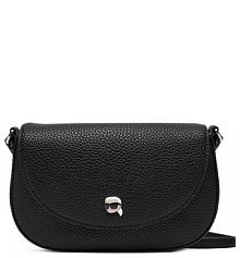 Torebka listonoszka KARL LAGERFELD czarna 