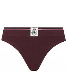 Stringi Tommy Hilfiger bordowy UW0UW06063