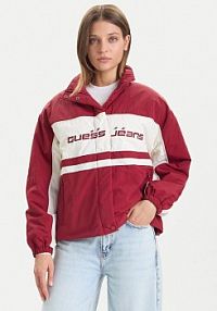 Kurtka przejściowa Guess Jeans czerwona damska 