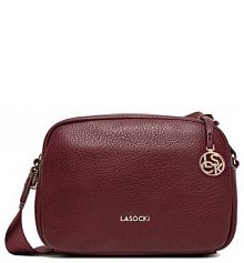 Torebka listonoszka Lasocki czerwona 