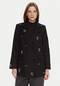 Żakiet LOLA CASADEMUNT czarny Marynarka