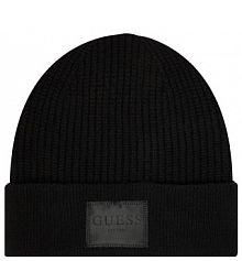 Czapka zimowa Guess czarna damska 
