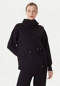 Sweter LOLA CASADEMUNT czarny damski 