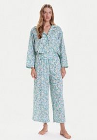 Piżama United Colors Of Benetton zielona damska 4W313P00U  Relaxed Fit