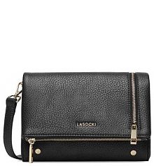 Torebka listonoszka Lasocki czarna 