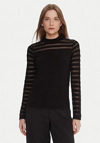 Bluzka LOLA CASADEMUNT czarna damska 