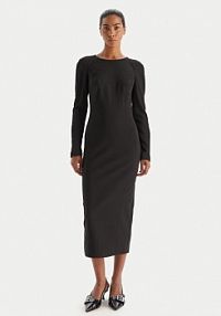 Sukienka koktajlowa PINKO czarna 