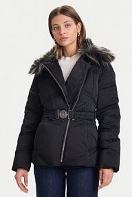 Kurtka przejściowa Guess czarna damska Zimowa