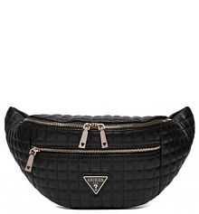 Saszetka nerka Guess czarna damska 