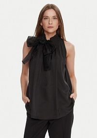 Bluzka LOLA CASADEMUNT czarna damska 