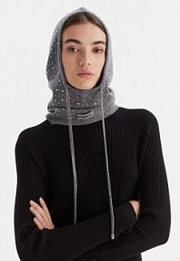 Komin PINKO szary damski 