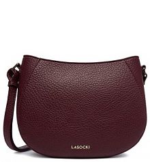 Torebka listonoszka Lasocki czerwona 