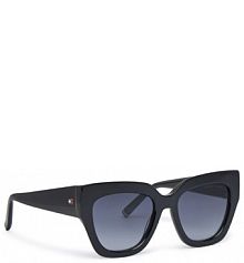 Okulary Tommy Hilfiger czarne damskie Przeciwsłoneczne