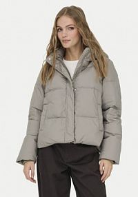 Kurtka puchowa ONLY zielona damska Alice 15316455  Regular Fit