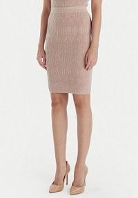 Spódnica ołówkowa Marciano Guess beżowa 