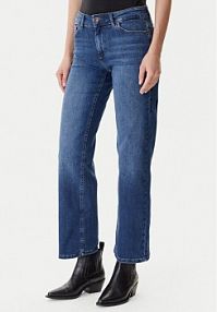 Jeansy ONLY granatowe damskie Blush 15344167  Straight Fit