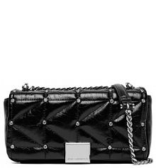 Torebka listonoszka KARL LAGERFELD czarna 