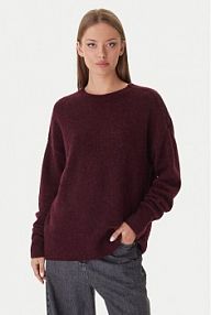 Sweter Patrizia Pepe czerwony damski 