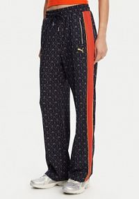 Spodnie dresowe Puma granatowe damskie 