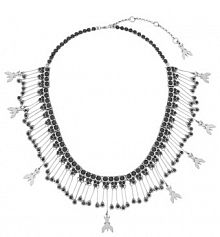 Naszyjnik Patrizia Pepe czarny 