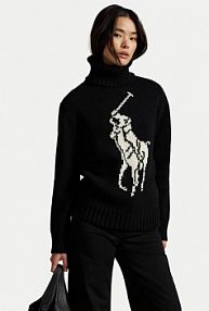Golf Polo Ralph Lauren czarny damski 