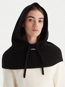 Komin PINKO czarny damski 