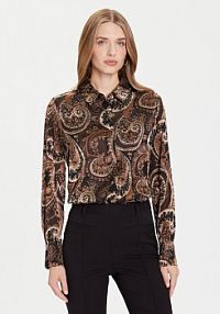 Koszula Guess brązowa damska 
