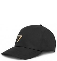 Czapka z daszkiem Guess czarna damska 