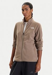 Bluza z polaru The North Face beżowa damska Polar