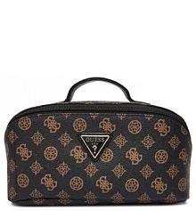 Kosmetyczka Guess brązowa 