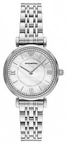 Zegarek Emporio Armani srebrny damski 