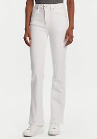 Jeansy Lee białe damskie 