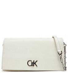 Torebka wieczorowa Calvin Klein biała 
