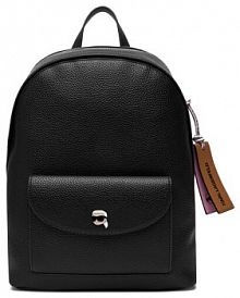 Plecak KARL LAGERFELD czarny damski 