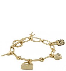 Bransoletka Coach złota 