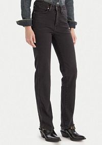 Jeansy Wrangler czarne damskie 