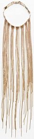 Chocker Metal Fringes złoty PATRIZIA PEPE