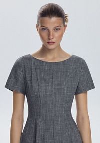 Sukienka mini Reserved szara 102GP-85X