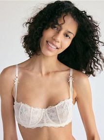 Miękki biustonosz z fiszbinami Reserved biały 147EZ-01X