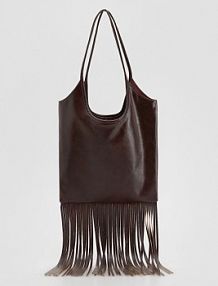 Torebka z frędzlami Reserved brązowa 194FE-98X