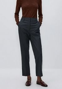 Spodnie cygaretki Reserved szare 325GF-85M