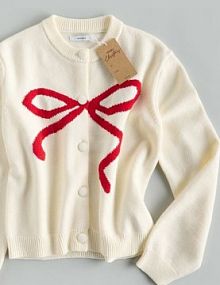 Kardigan z kokardką Reserved beżowy 425HI-02X