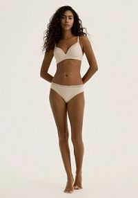 Majtki typu figi 3 pack Reserved różowe 447EZ-39X