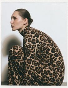 Sukienka maxi w panterkę Reserved 456ED-MLC