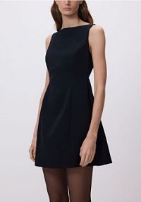 Sukienka mini Reserved czarna 463IM-99X